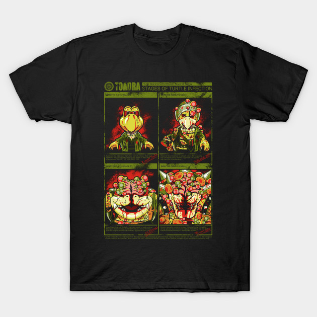 Stages of Turtle Infection - Mario Bros T-Shirt