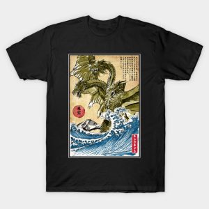 The king of terror in Japan - King Ghidorah T-Shirt