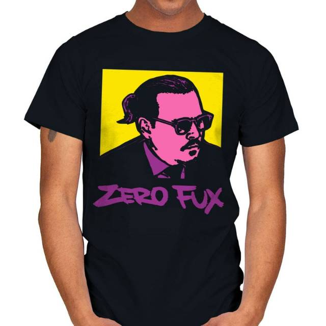 ZERO FUX GIVEN - Johnny Depp T-Shirt