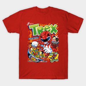 TRex Cereal - Power Rangers T-Shirt