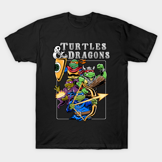 Turtles and dragons T-Shirt
