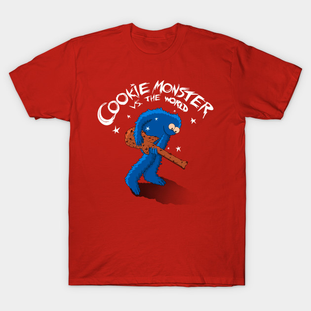 Cookie Monster Vs The World T-Shirt