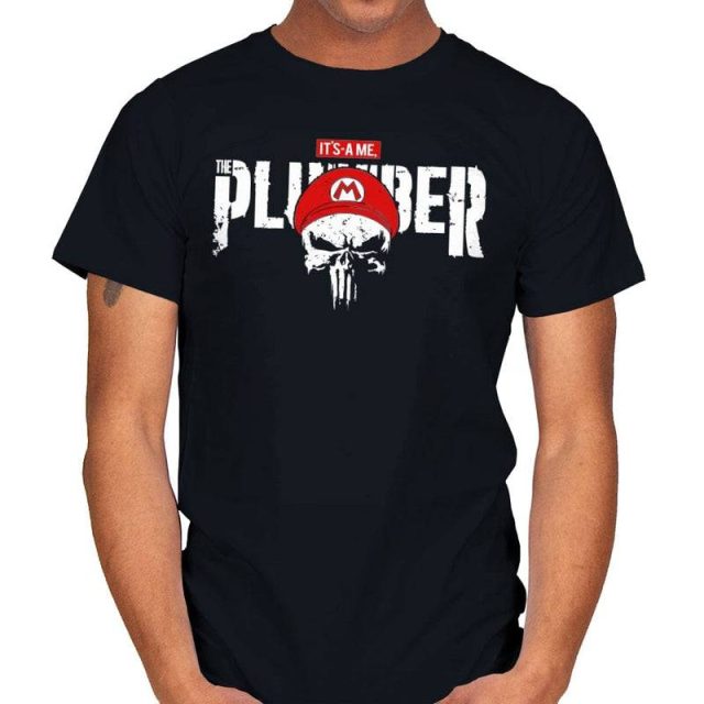THE PLUMBER-SHER - Mario Bros T-Shirt