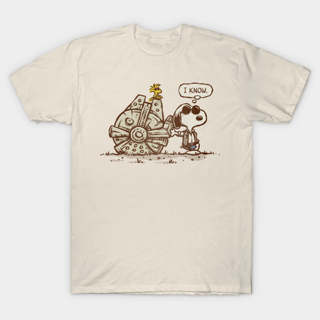 The Beagle Knows - Snoopy T-Shirt
