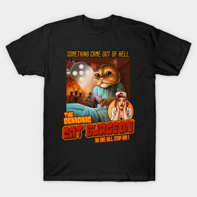 Demonic Cat Surgeon T-Shirt
