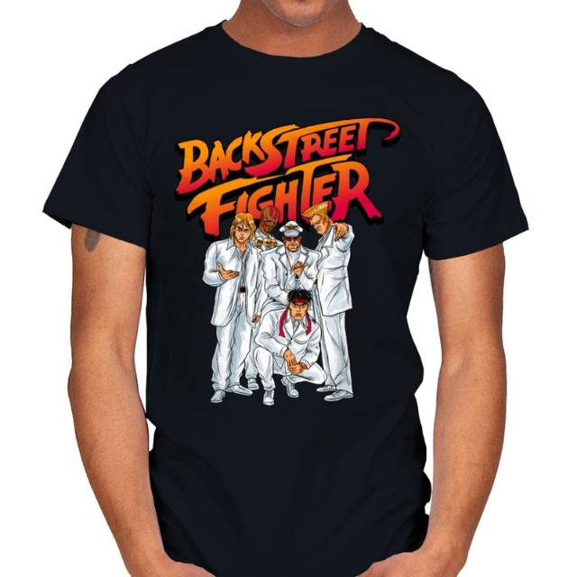 BACKSTREET FIGHTER - Street Fighter T-Shirt - The Shirt List