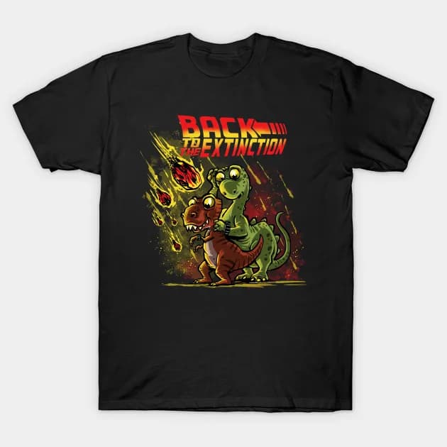 Back to the Extinction Dinosaur T-Shirt