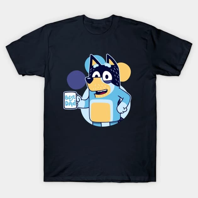 Blue Dad - Bluey T-Shirt