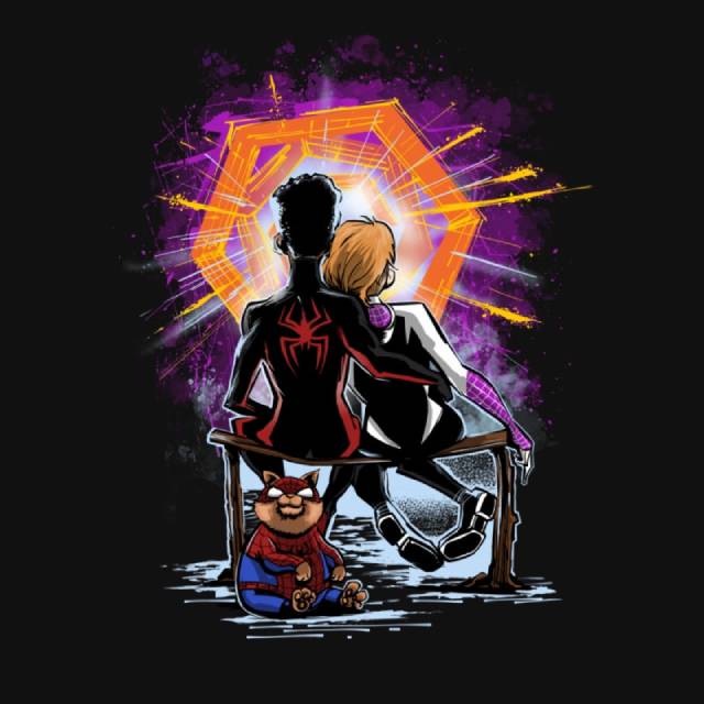 SPIDERS GAZING AT THE MOON