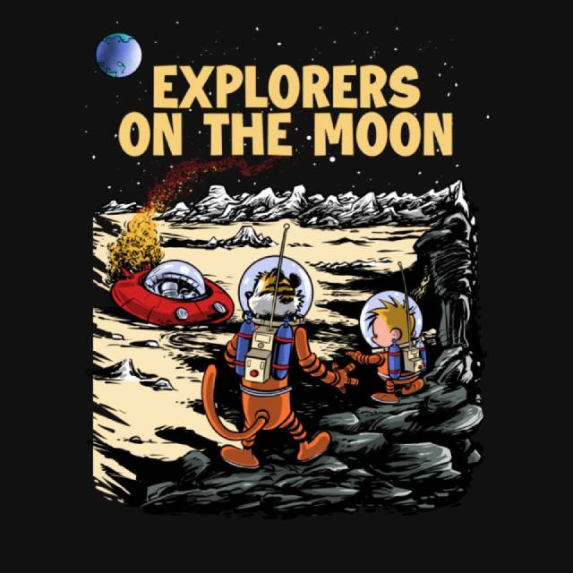 EXPLORERS ON THE MOON