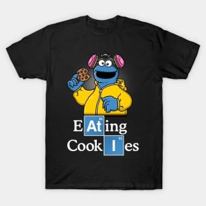 Eating Cookies - Cookie Monster T-Shirt