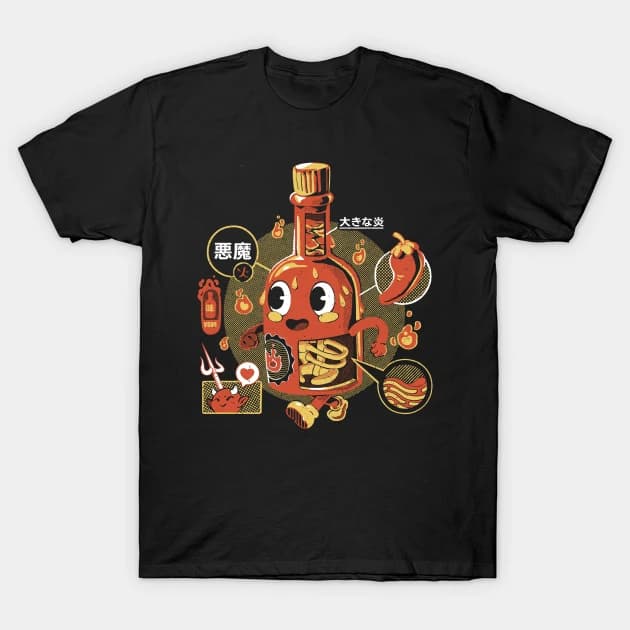 Hot Sauce Anatomy T-Shirt