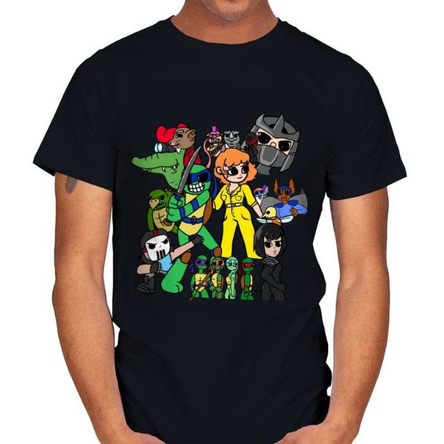 MUTANT TURTLES VS THE WORLD - TMNT T-Shirt