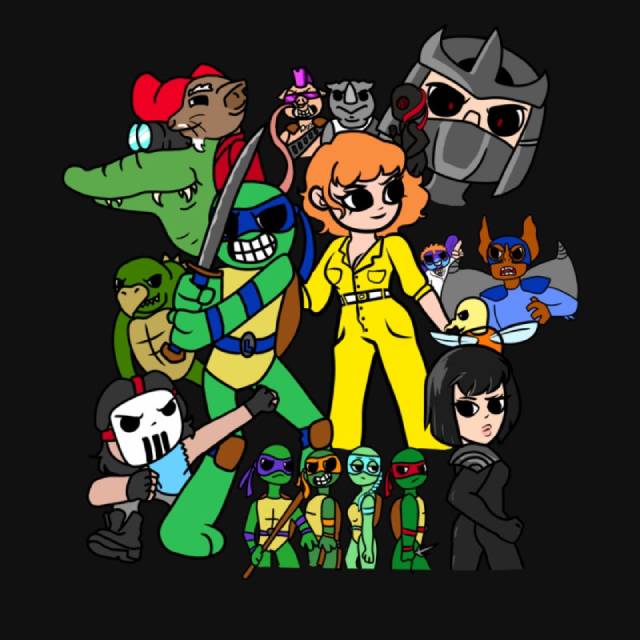 MUTANT TURTLES VS THE WORLD