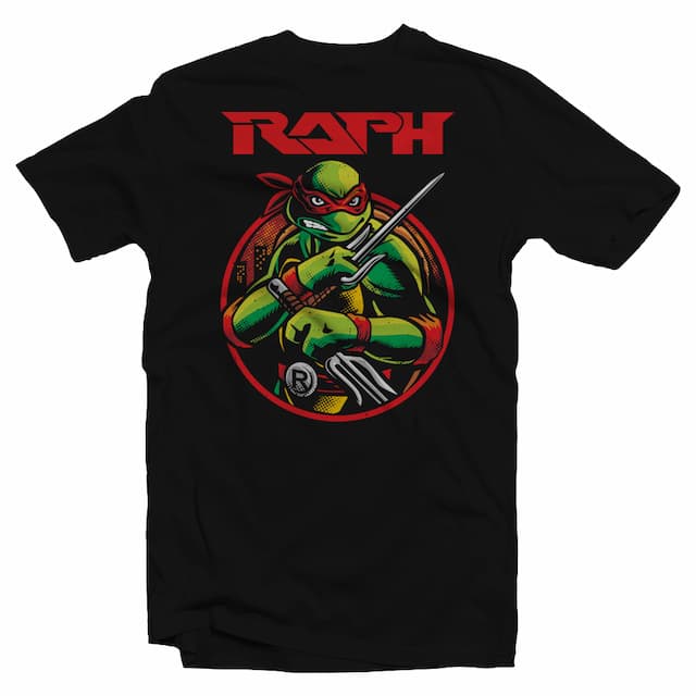 Raph and Round TMNT T-Shirt