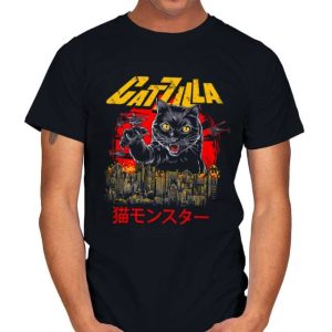 THE KING OF CATS - Catzilla T-Shirt