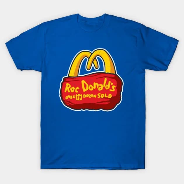 Fast Food Rocks! - Flintstones T-Shirt