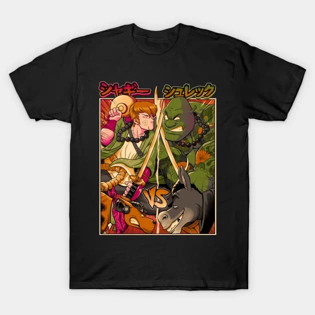 Samurai Sukubi VS Shurekku T-Shirt