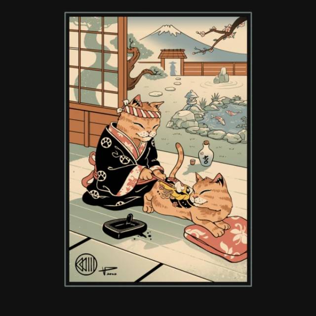 Tattooed Meowster T-Shirt