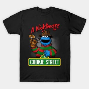 A Nightmare On Cookie Street - Cookie Monster T-Shirt