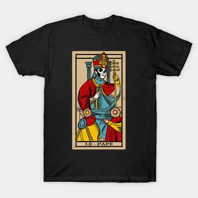 Le Pape Emeritus Tarot Card - Ghost T-Shirt