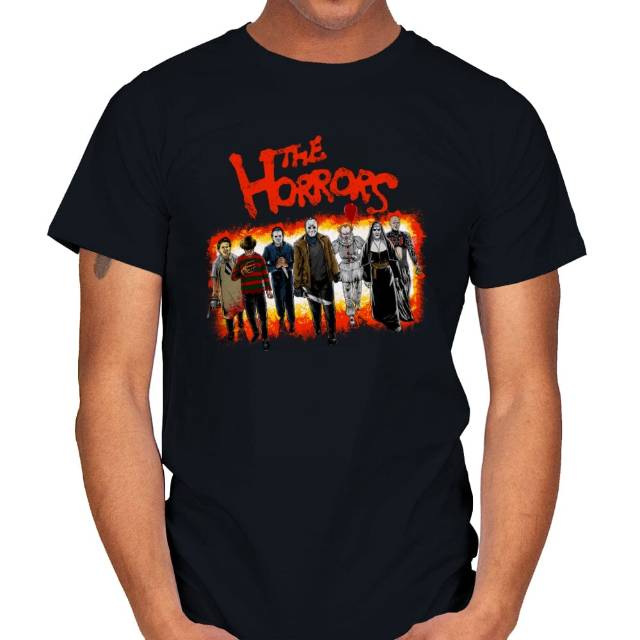 The Horrors - Horror Movie Mashup T-Shirt