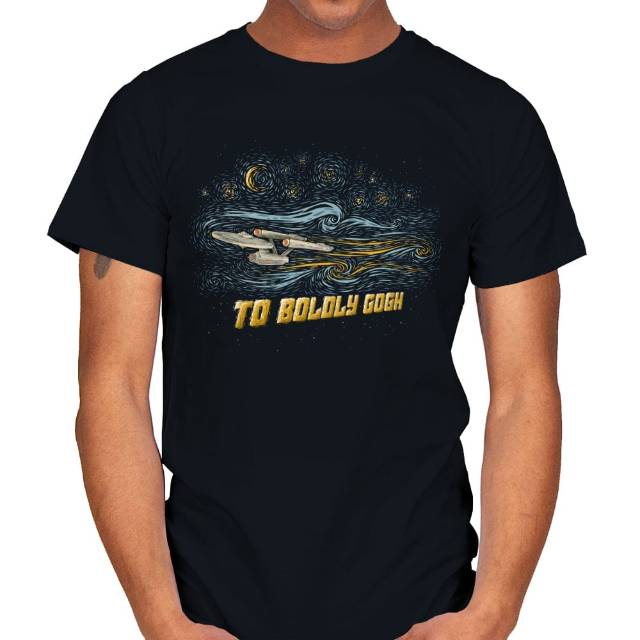 To Boldly Gogh - Star Trek T-Shirt