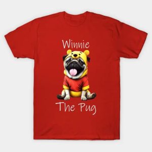 winnie the pug pencil style - Winnie the Pooh T-Shirt