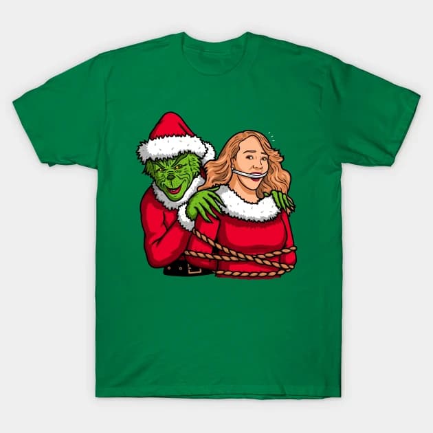 All I Want Is Silence! - Grinch/Mariah Carey T-Shirt