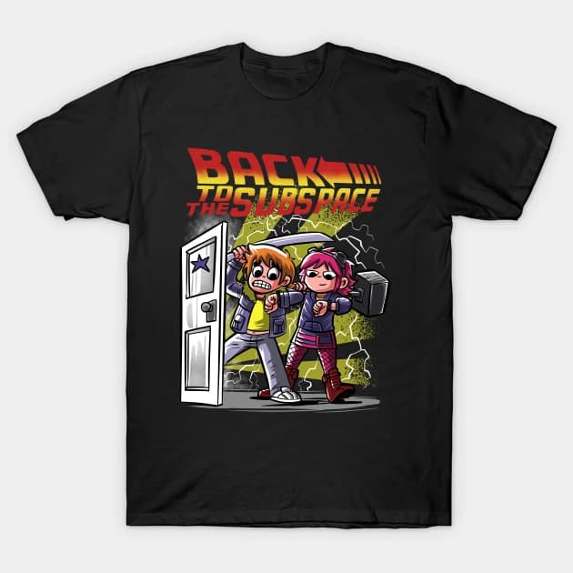 Back to the Subspace -Scott Pilgrim T-Shirt