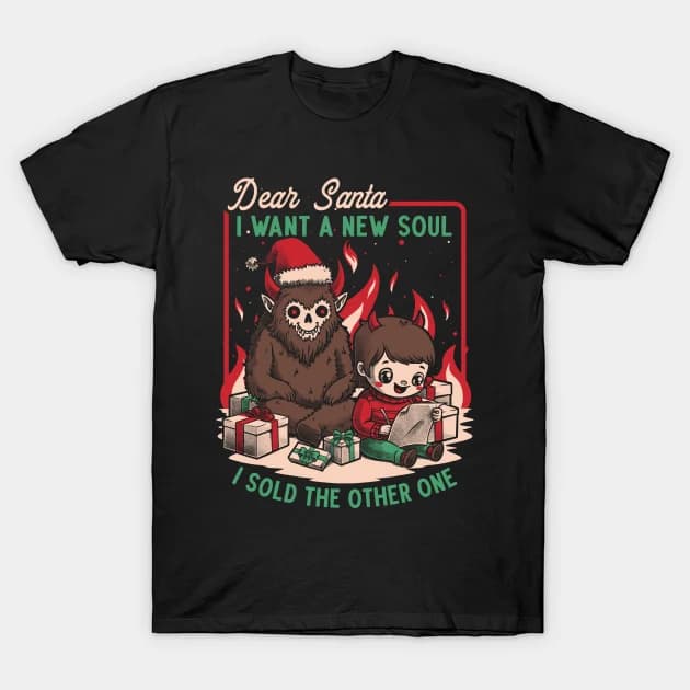 Christmas Demon Pact Krampus T-Shirt