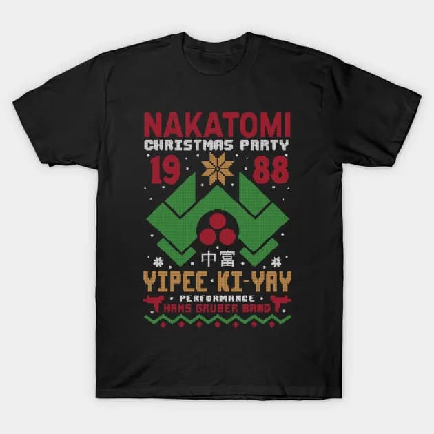 Nakatomi Christmas Party - Die Hard T-Shirt