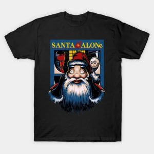 Santa Alone - The Nightmare Before Christmas T-Shirt