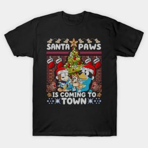 Santa Paws - Bluey T-Shirt
