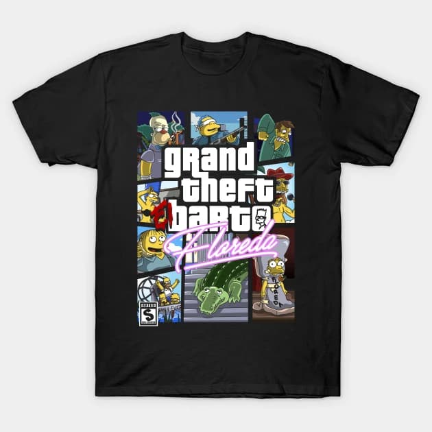 Floreda Game - Simpsons T-Shirt