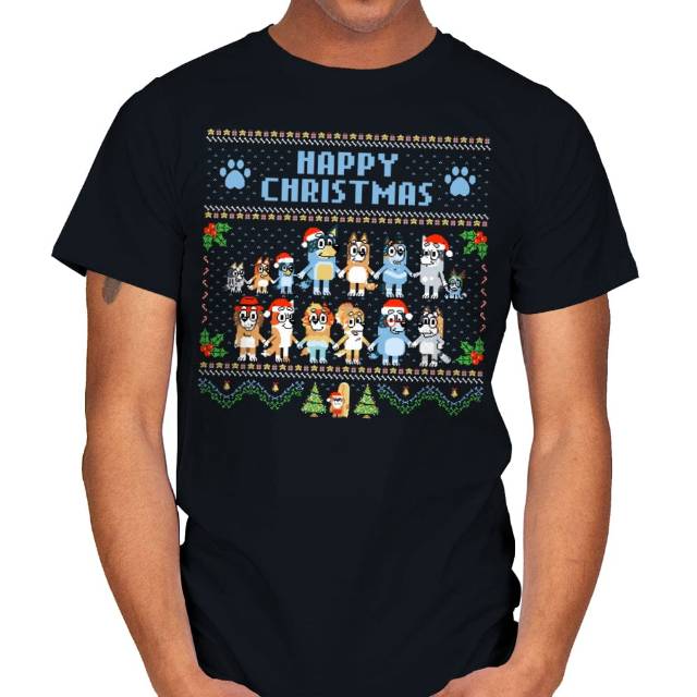 Happy Christmas - Bluey T-Shirt