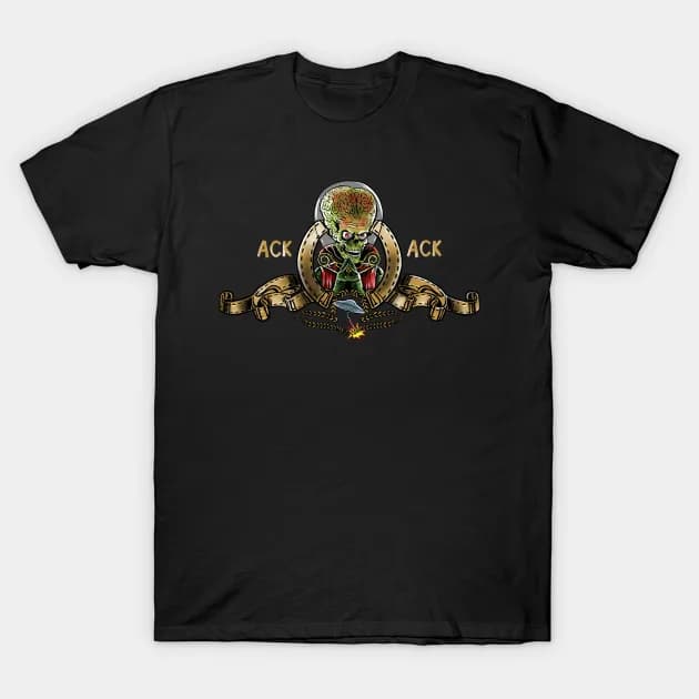 Martian Goldwyn Mayer - Mars Attacks! T-Shirt