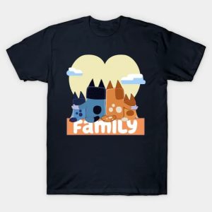 Blue Family Love - Bluey T-Shirt