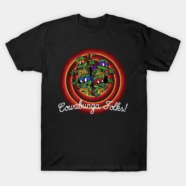 Cowabunga Folks TMNT T-Shirt