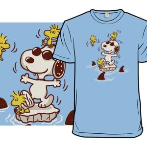 Dangerous Waters - Snoopy T-Shirt