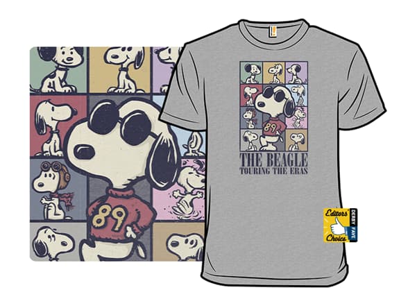 Eras of the Beagle - Snoopy T-Shirt