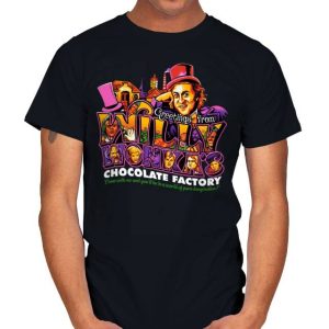 Greetings from the Chocolate Factory - Willy Wonka T-Shirt