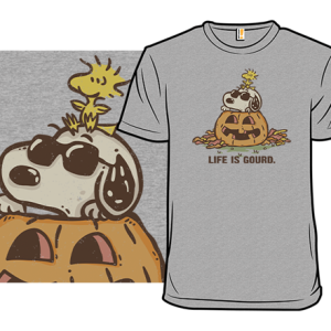 Life Is Gourd - Snoopy T-Shirt