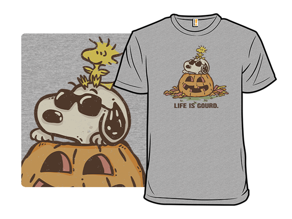 Life Is Gourd - Snoopy T-Shirt