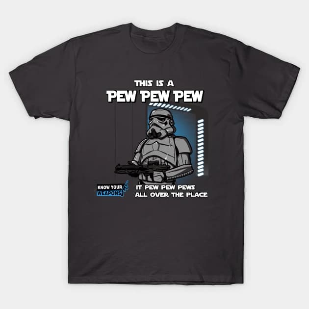 Pew Pew Pew - Stormtrooper T-Shirt