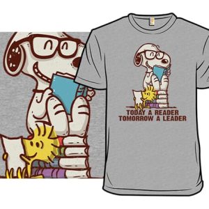 Reading Creates Leaders - Snoopy T-Shirt