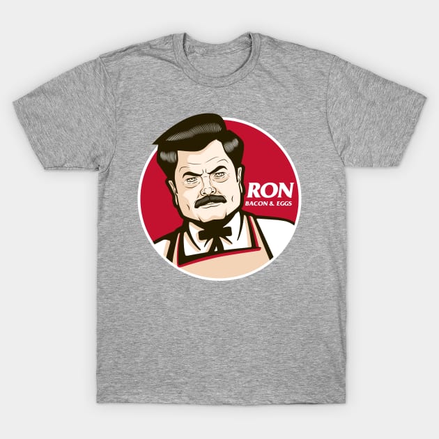 Ron swanson eggs & bacon T-Shirt