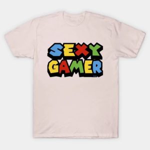 Sexy Gamer - Mario Bros T-Shirt
