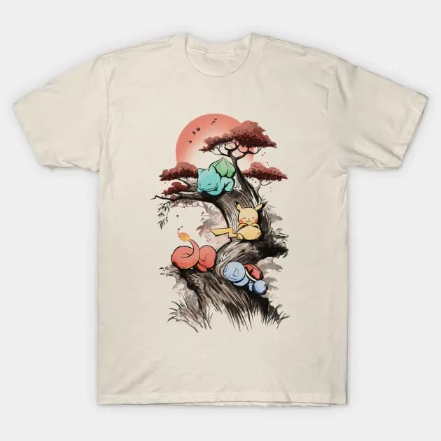 Starters under the sun - Pokemon T-Shirt