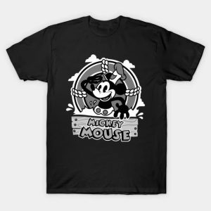 Steamboat Willie - Mickey Mouse T-Shirt